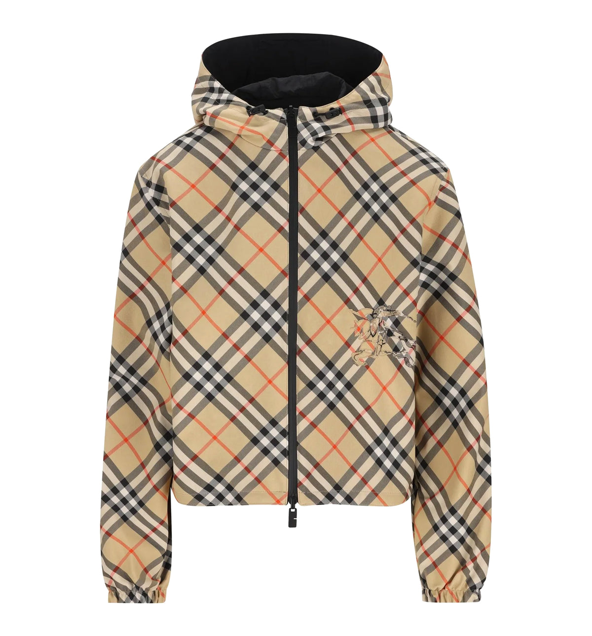 Embroidered Twill Reversible Jacket