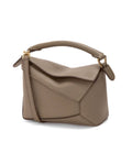 Mini Puzzle Edge bag in soft grained calfskin