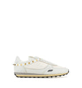 Stud Up Sneaker In Leather And Nylon