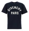 T-Shirt in Cotton with Givenchy Paris Embroidery