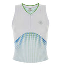 Tennis Printed Racer Top