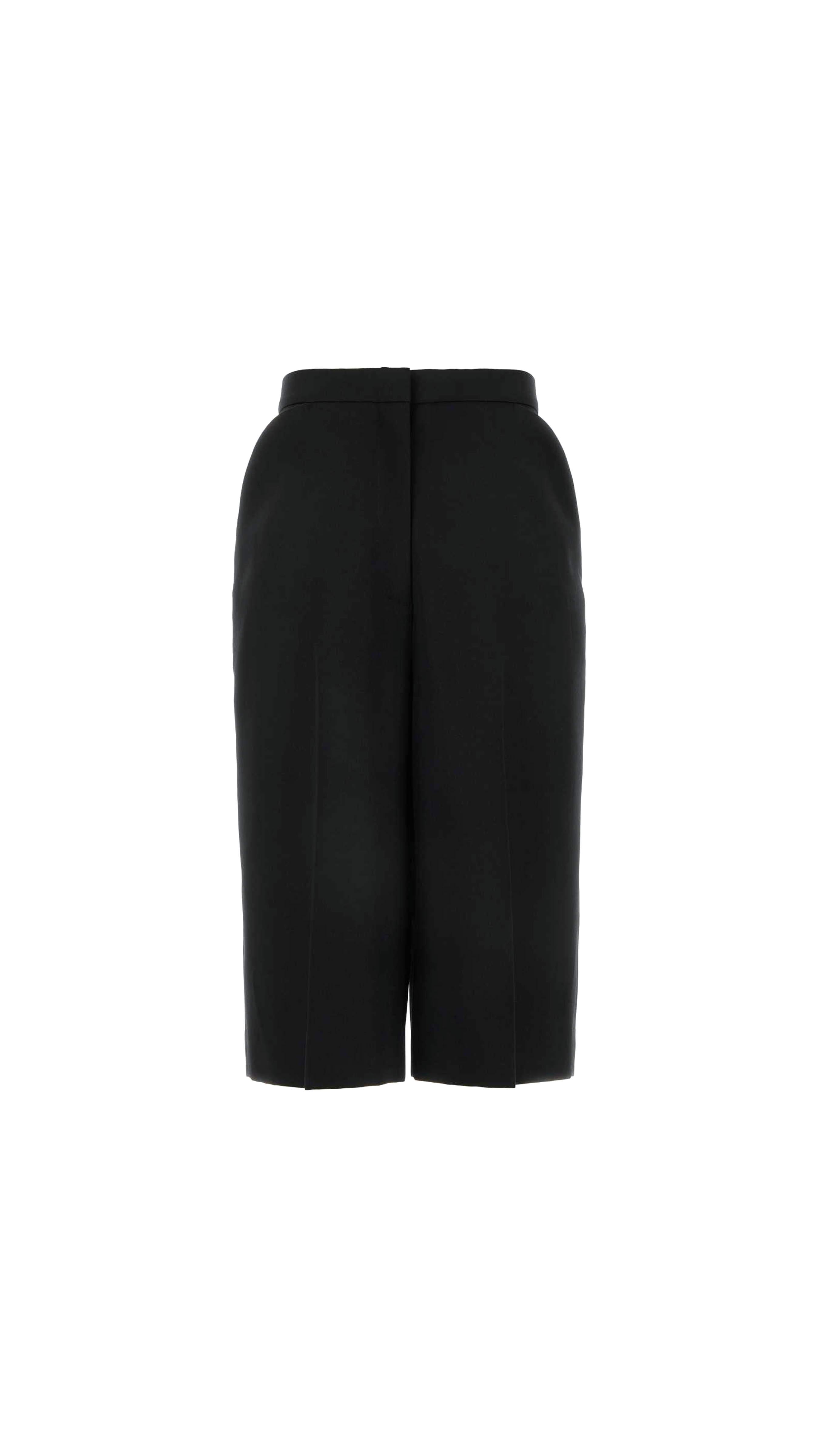 Wool Shorts - Black