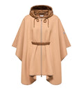 Padded Wool Blend Cape