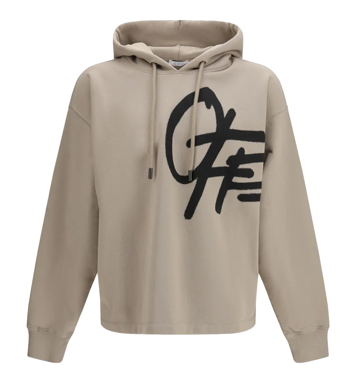 Spray Logo Loose Hoodie