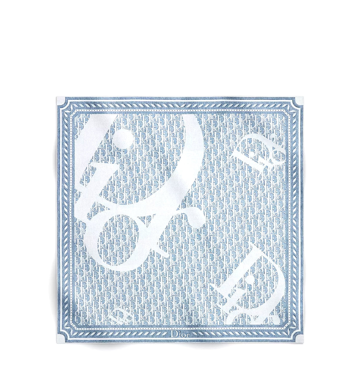 Dior Infini Denim 90 Square Scarf