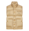 Sleeveless Puffer Jacket In Ripstop Nylon