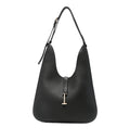 T-clasp Leather Tote Bag