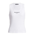Embroidered vest top