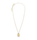 Brass necklace with Dior Médaillon pendant
