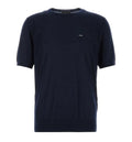 Short-Sleeved Knitted Jumper