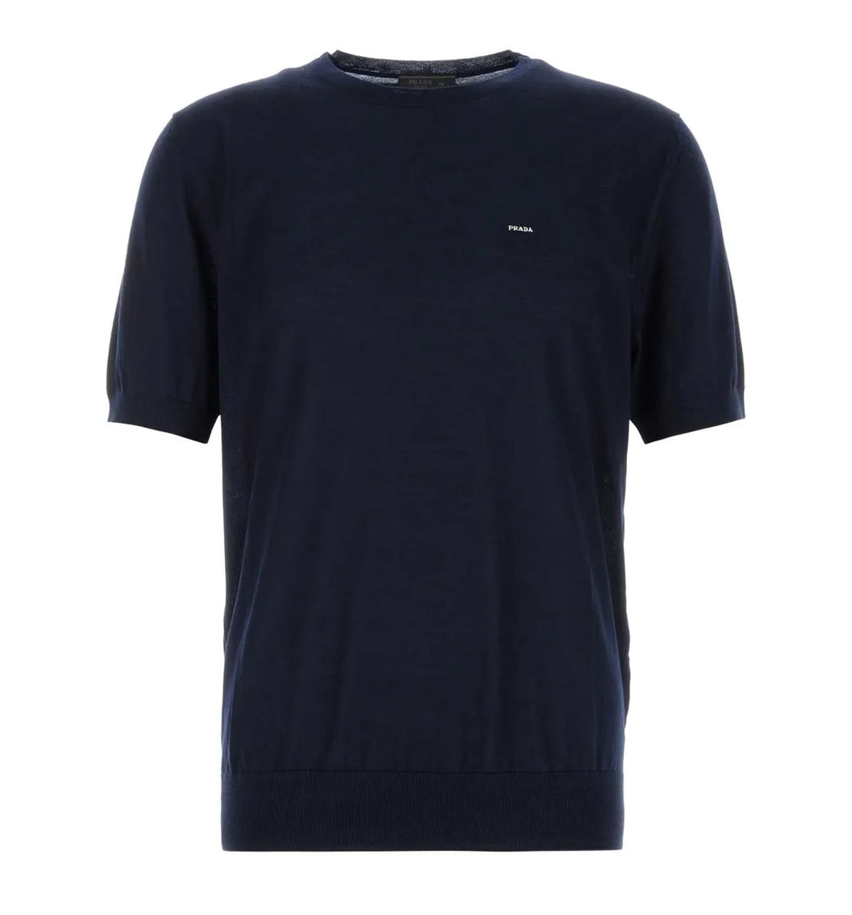 Short-Sleeved Knitted Jumper