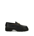 VLogo Signature leather Loafers