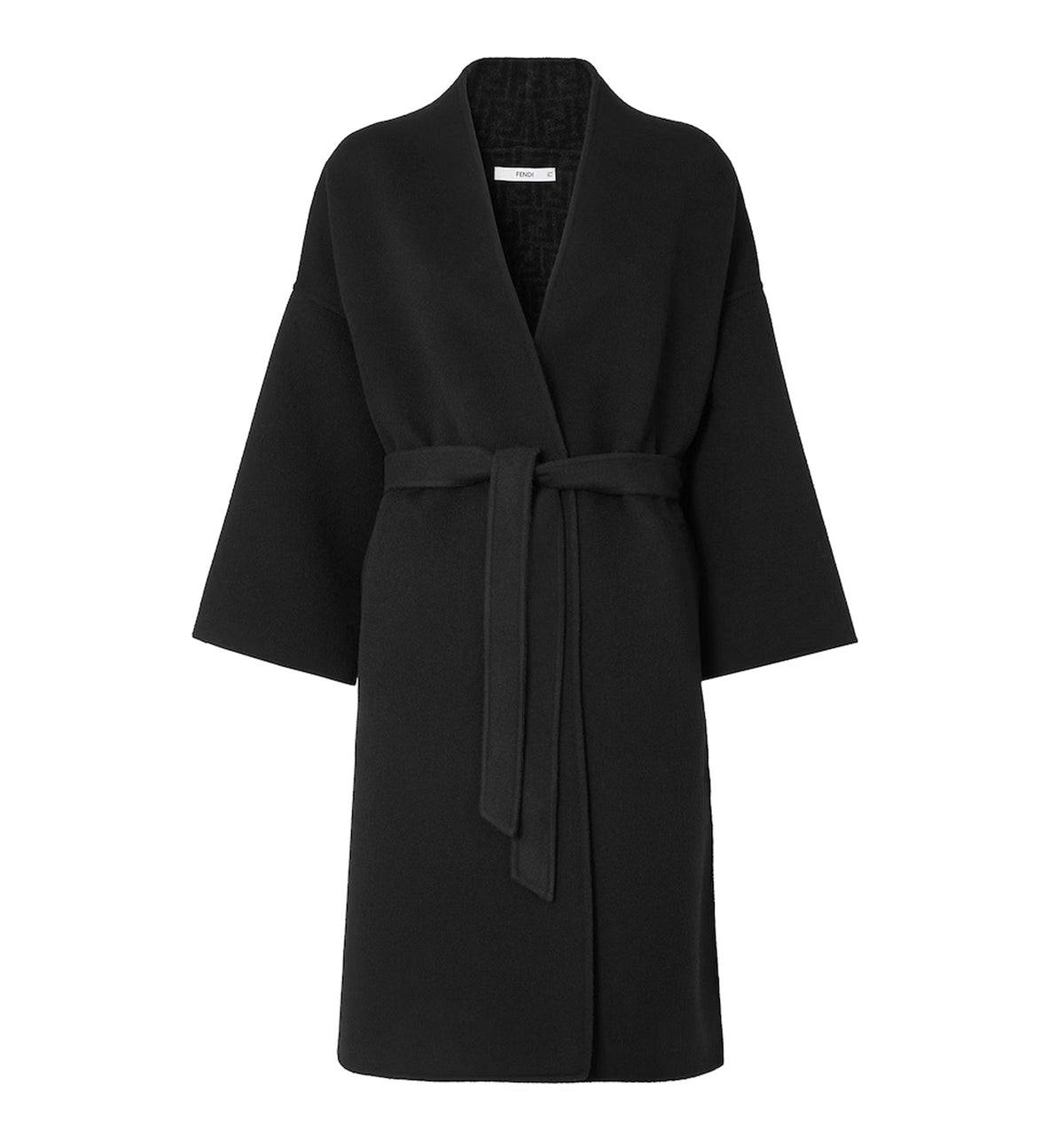 FF Zucca wool coat