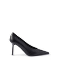 Leather pumps