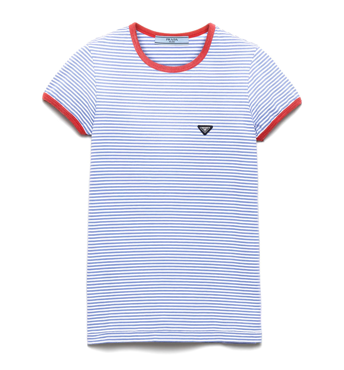 Striped jersey T-shirt