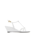 Patent Leather Wedge Sandals