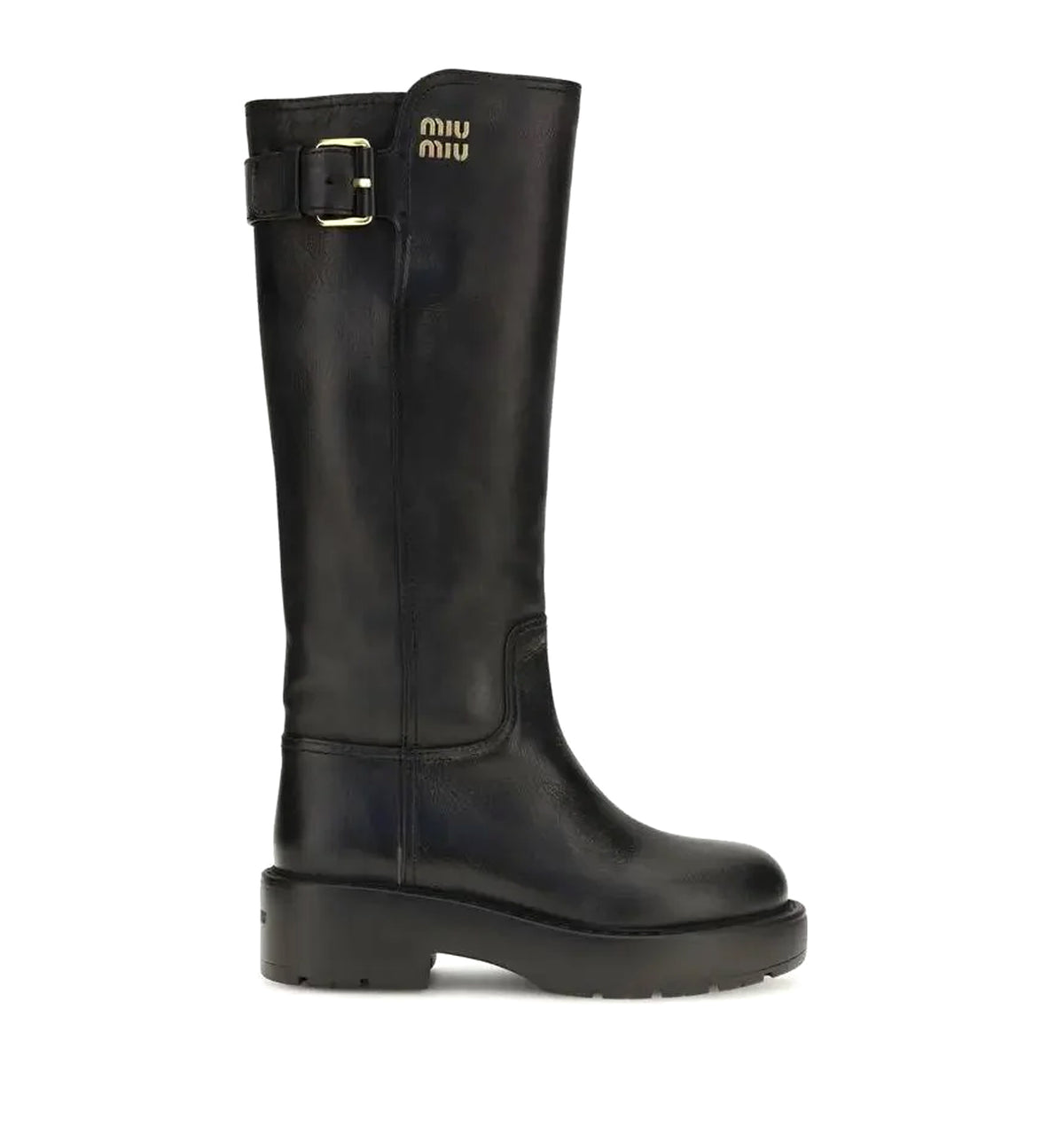 Leather boots