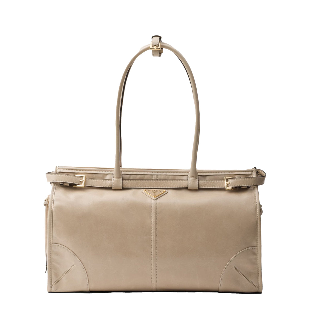Prada Bonnie large leather handbag