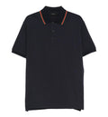 Cotton jersey piquet polo shirt