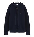 Anagram Zip-Up Hoodie In Wool