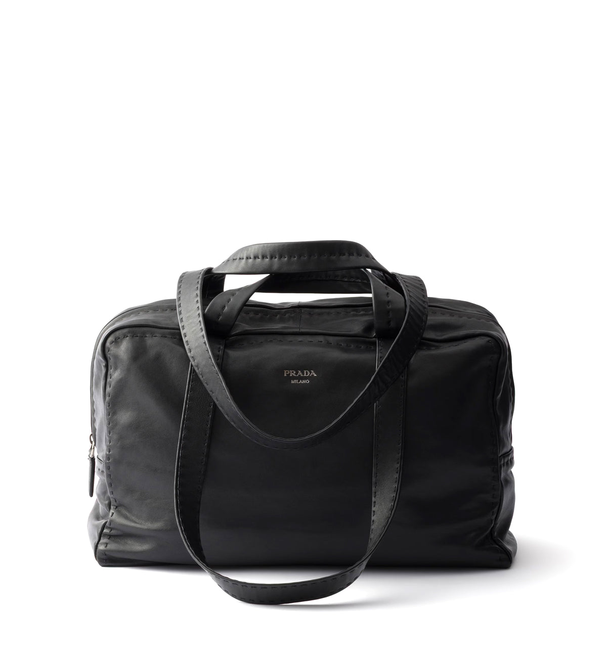 Nappa leather work bag