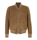 Suede Bomber Jacket