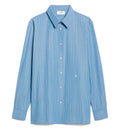 Classic Shirt In Striped Cotton Poplin