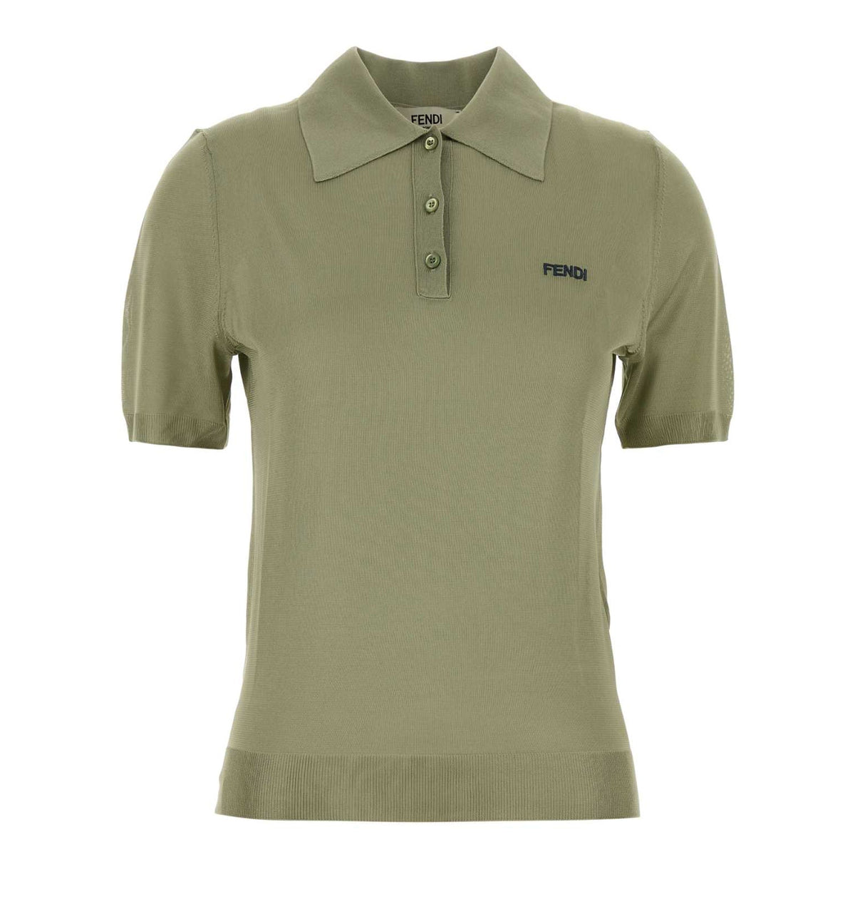 Button-Up Polo Shirt