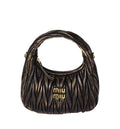 Wander matelassé nappa leather bag