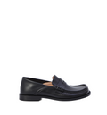 Campo Flap Back Loafers In Waxy Calfskin