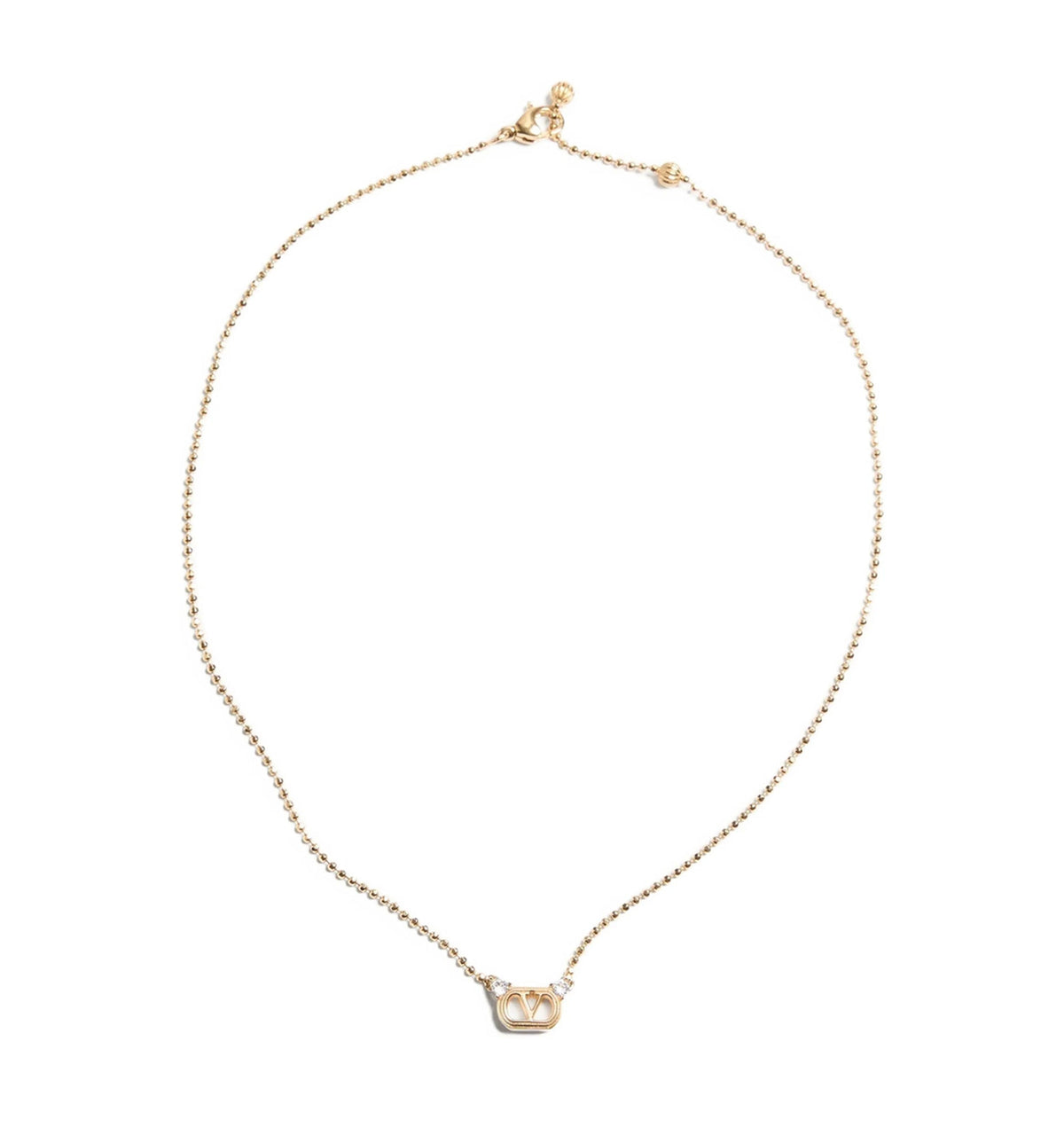 Ovalette Necklace In Metal And Swarovski® Crystals