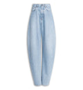 Round Denim Pants