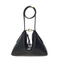 Top-Handle Calfskin Shoulder Bag