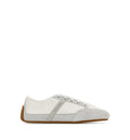 Slim Sneakers in Nylon and Suede