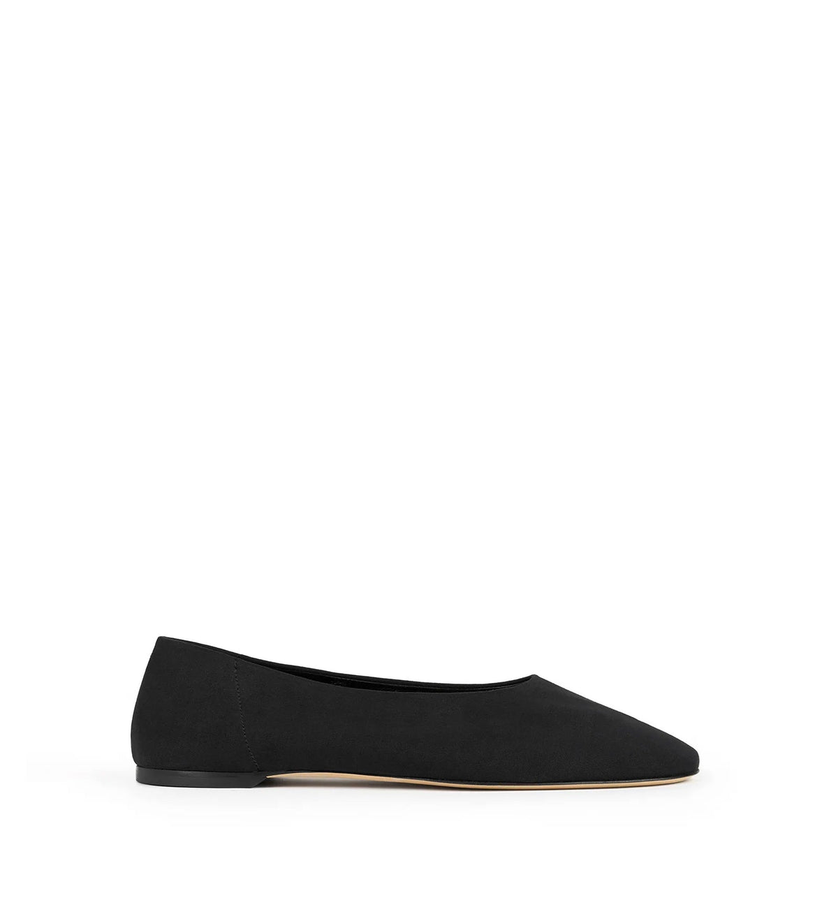 Slip jersey ballerinas