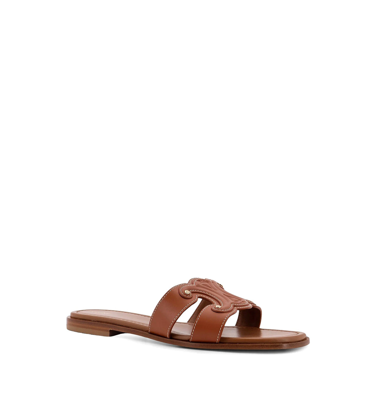 Celine Marina Mule In Calfskin