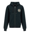Cotton Hoodie With Logo Patch