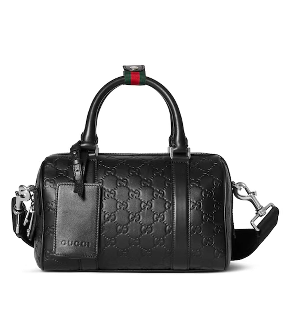 GG Emblem Small Duffle Bag