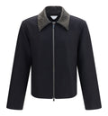 Structured wool double-breasted Jacket