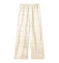 Monogram silk pj bottoms