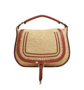 Marcie Medium Rafia Tote Bag