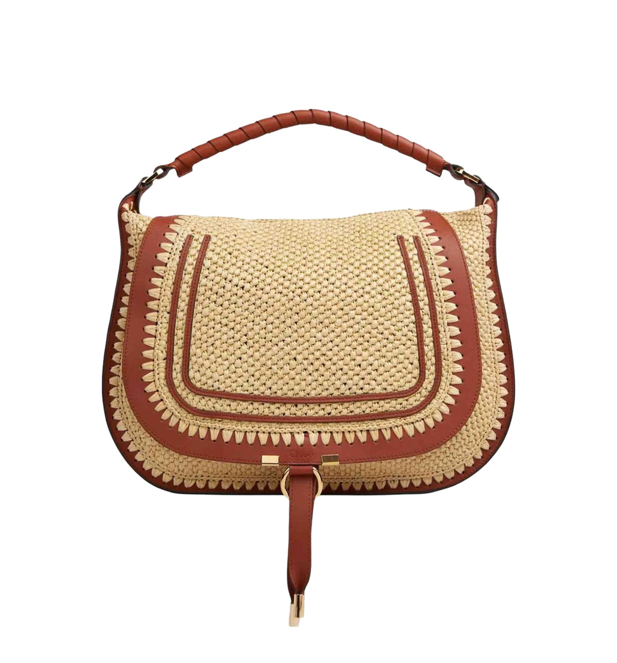 Marcie Medium Rafia Tote Bag