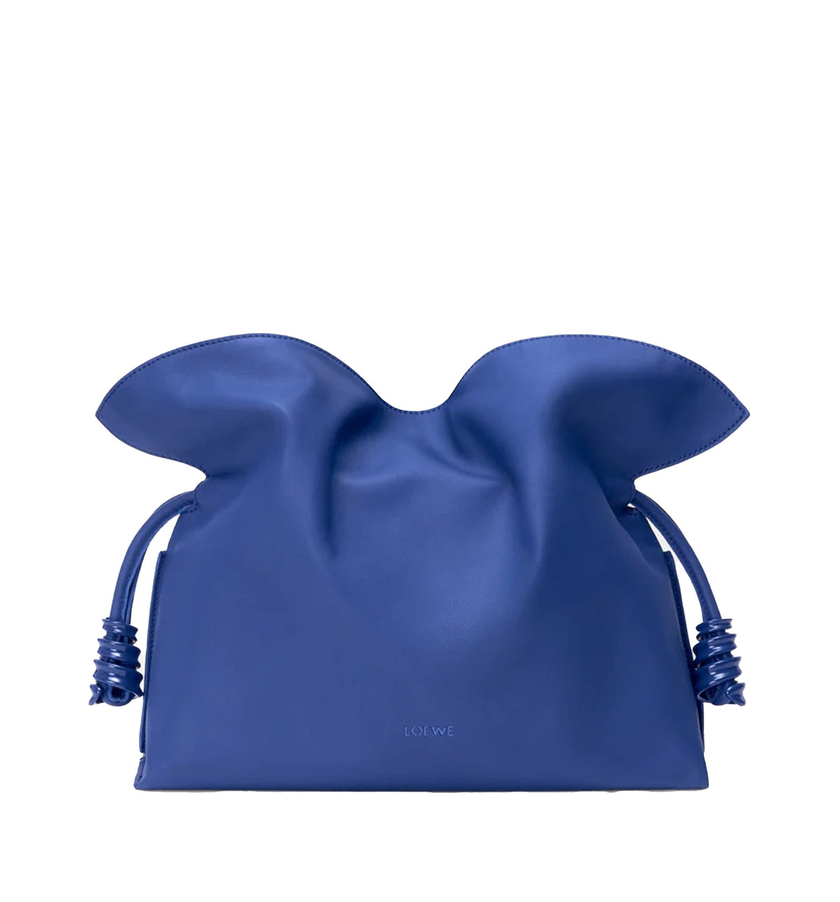Medium Coil Flamenco Clutch In Nappa Calfskin