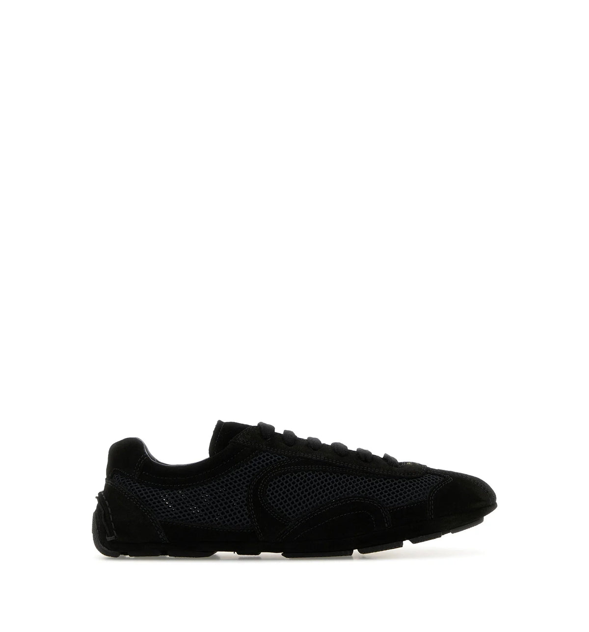 Montecarlo Suede and Mesh Sneakers