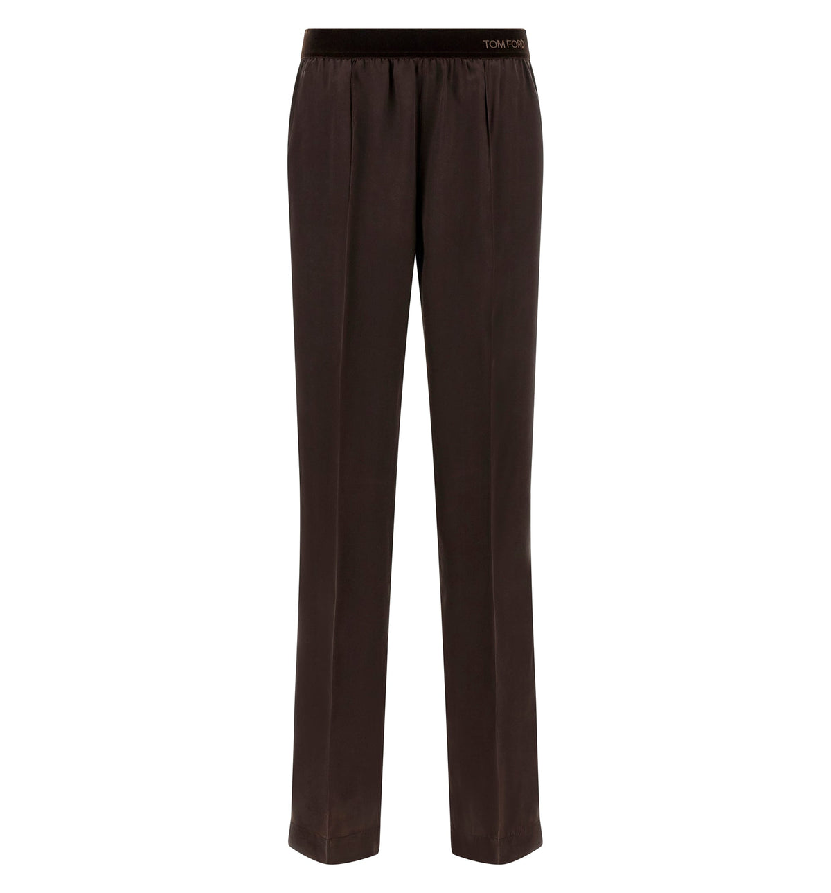 Stretch Silk Satin Pj Pants