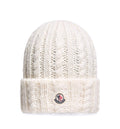 Cable Knit Wool Blend Beanie