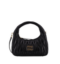 Wander Matelassé Nappa Leather Hobo Bag