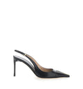 Slingback Pumps With T Plate