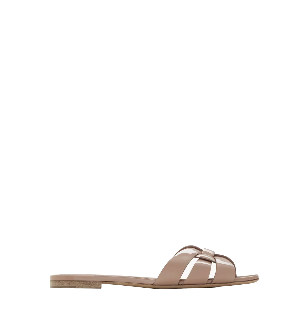 Tribute Mules in Patent Leather