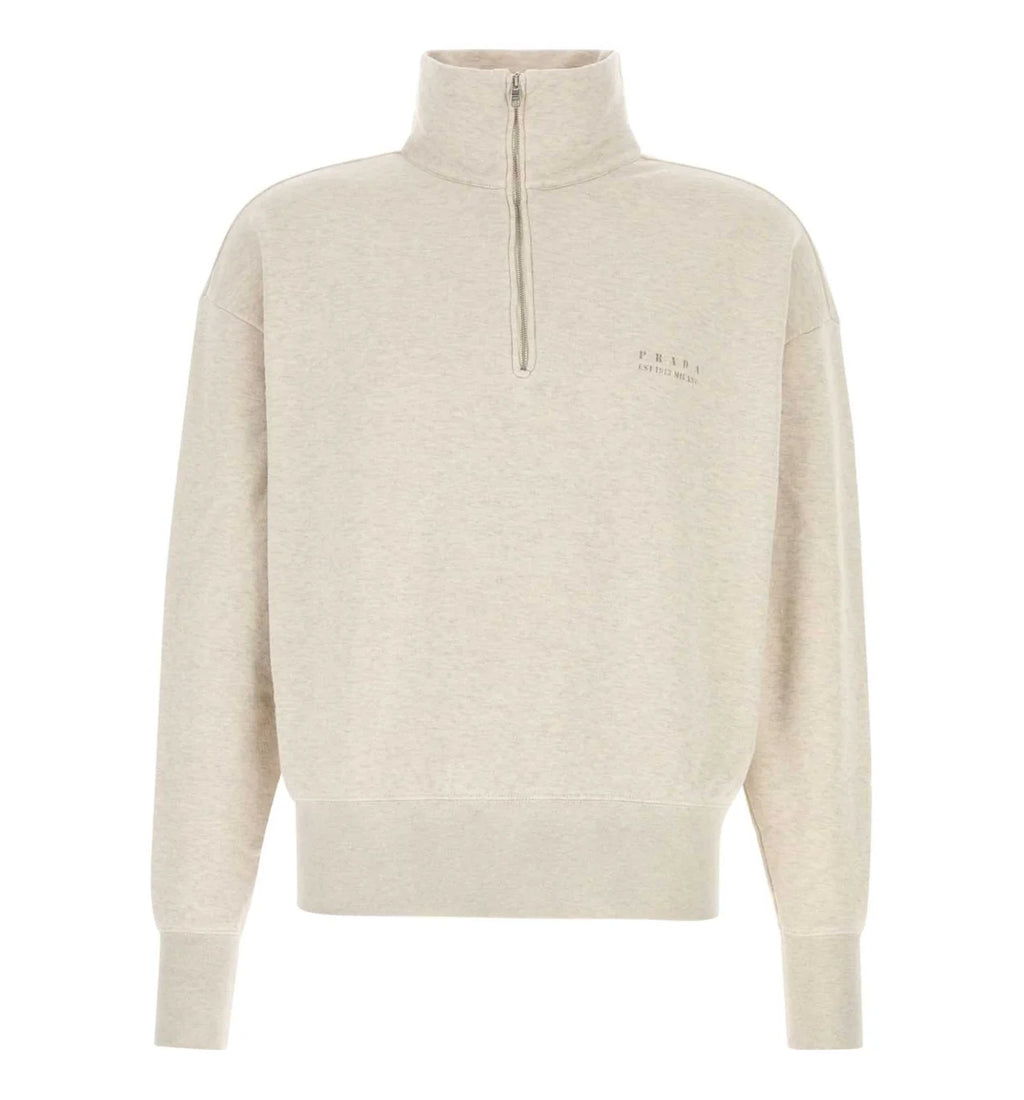 Long-sleeved Cotton Polo Shirt